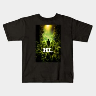 Heaven says HI Kids T-Shirt